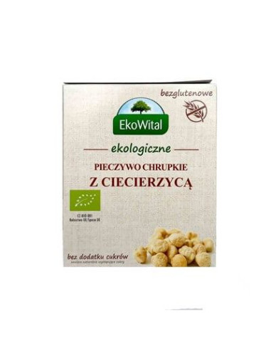 Pieczywo Chrupkie Z Ciecierzycą Bezglutenowe BIO - 100g - EkoWital