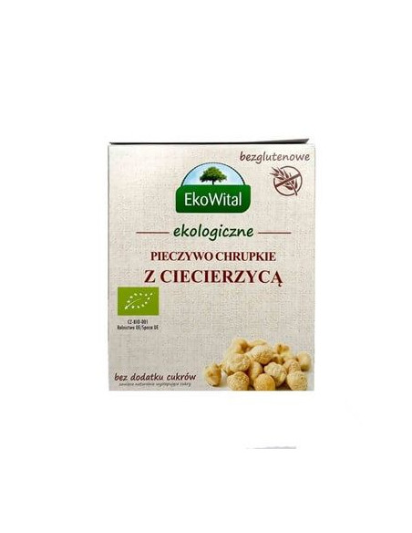 Pieczywo Chrupkie Z Ciecierzycą Bezglutenowe BIO - 100g - EkoWital