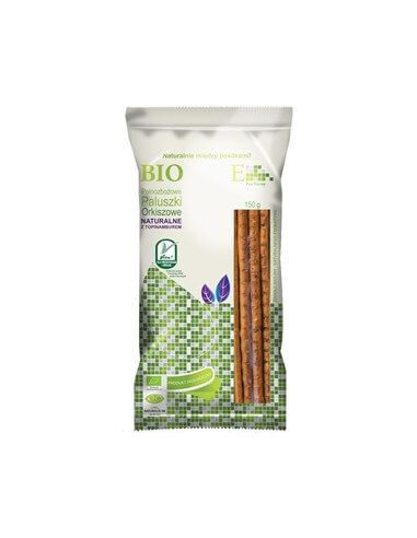 Paluszki orkiszowe pełnoziarniste naturalne z topinamburem BIO - 150g - Envoy