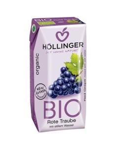 Napój z czerwonych winogron - 200 ml - Hollinger