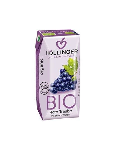 Napój z czerwonych winogron - 200 ml - Hollinger