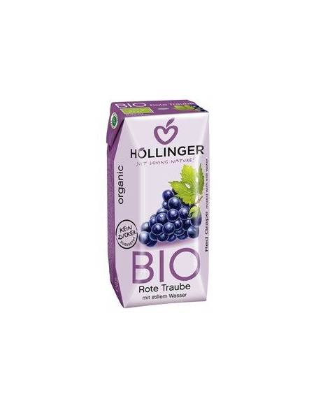 Napój z czerwonych winogron - 200 ml - Hollinger