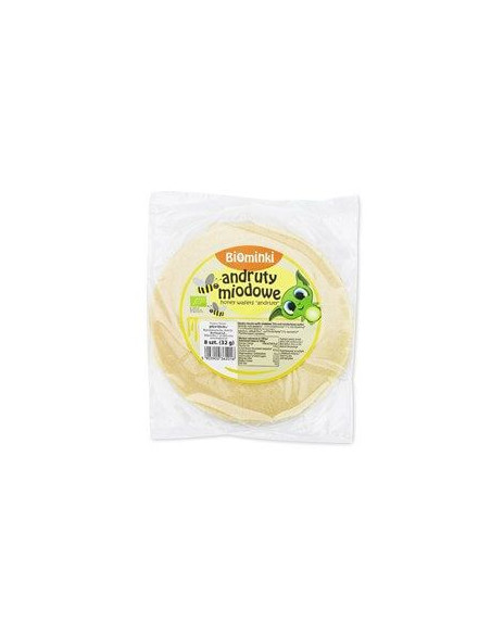 Andruty miodowe bio - 32g - Biominki