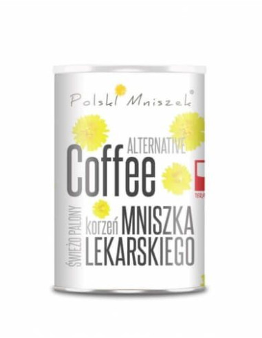 Kawa z Mniszka Lekarskiego o Smaku Naturalnym Bezkofeinowa - 150g - Polski Mniszek