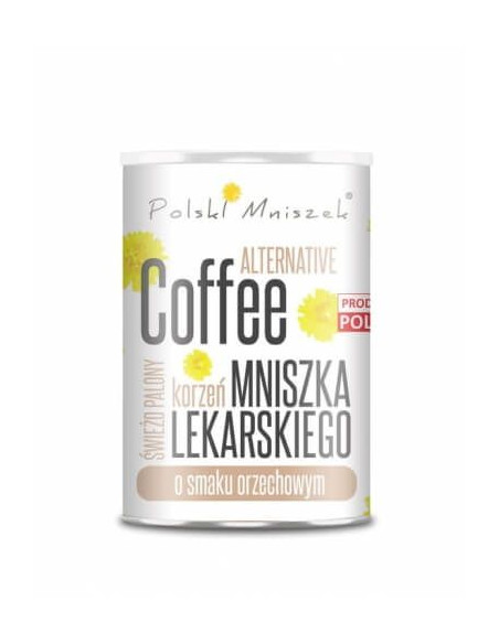 Kawa z Mniszka Lekarskiego o Smaku Orzechowym Bezkofeinowa - 150g - Polski Mniszek