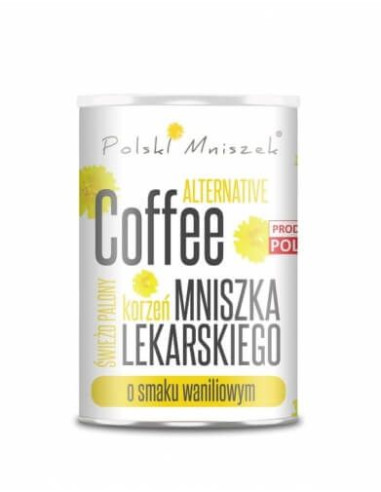 Kawa z Mniszka Lekarskiego o smaku waniliowym - 150g - Polski Mniszek