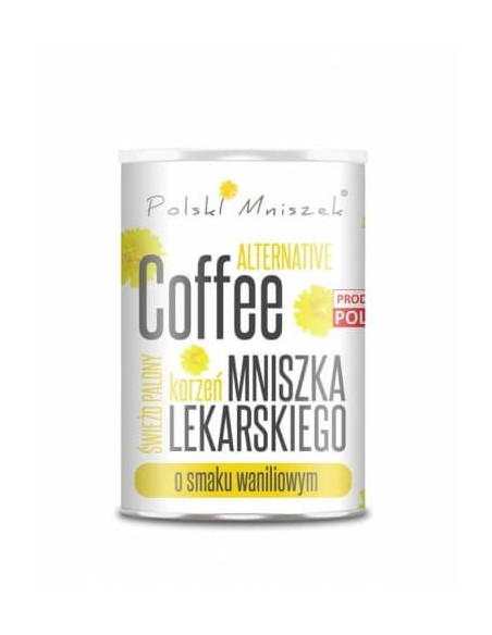 Kawa z Mniszka Lekarskiego o smaku waniliowym - 150g - Polski Mniszek