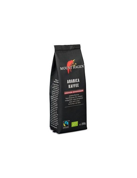 Kawa Mielona Bezkofeinowa Arabica 100% Fair Trade Bio - 250g - Mount Hagen