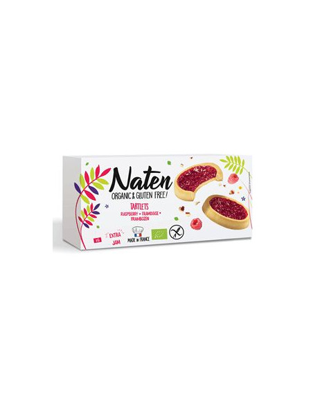 Tartaletki z dżemem malinowym - 130g - Naten