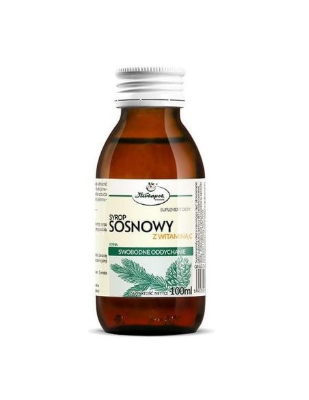 Syrop Sosnowy z Witaminą C - 100ml - Herbapol Kraków