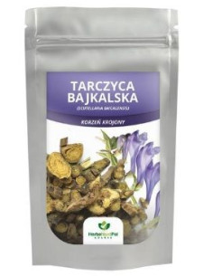 Tarczyca Bajkalska korzeń krojony - 100g - Herbanordpol