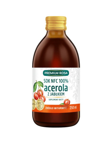 Sok z acerola - naturalna witamina C - 250ml - Premium Rosa