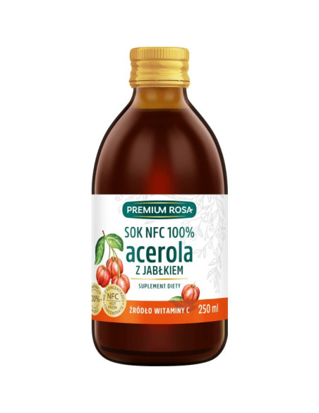 Sok z acerola - naturalna witamina C - 250ml - Premium Rosa