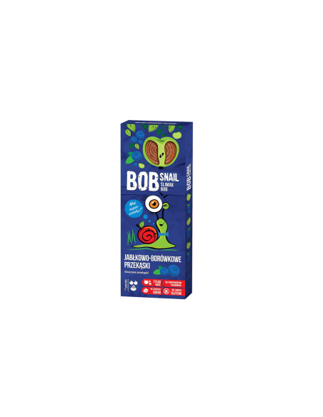 Przekąska Bob Snail o Smaku Jabłko Borówka - 30g - Eco Snack