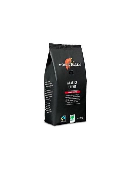 Kawa Ziarnista Arabica Crema Fair Trade Bio - 1kg - Mount Hagen