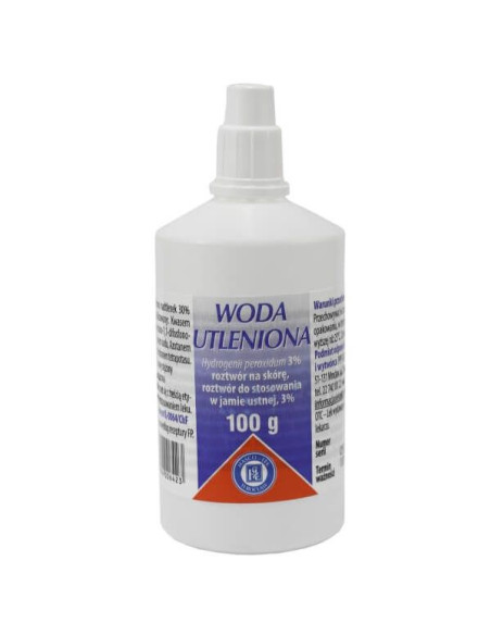 Woda utleniona 3% - 100g - Apteo