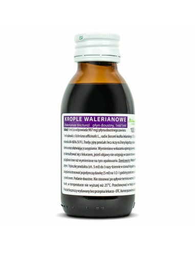 KROPLE WALERIANOWE 100ML /HERBAPOL KRAKO