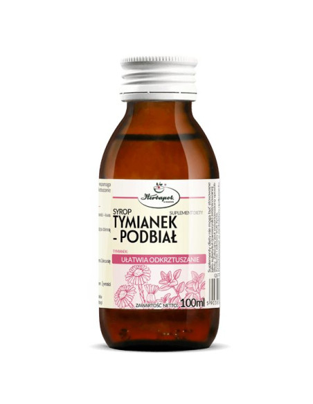 Syrop Tymianek i Podbiał - 100ml - Herbapol Kraków