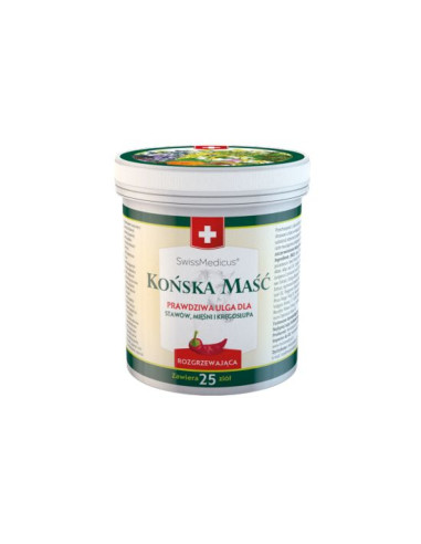 Maść końska rozgrzewająca - 250ml - Swiss Medicus