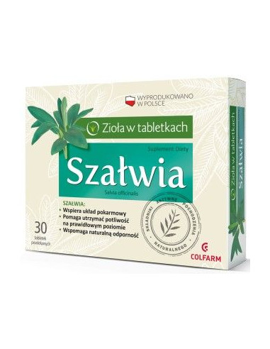 Szałwia - 30tabl - Colfarm