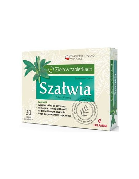 Szałwia - 30tabl - Colfarm