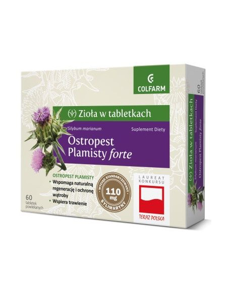 Ostropest Plamisty Forte 110mg - 60tabl - Colfarm