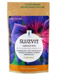 Karmelki Śluzvit Na Gardło Bez Cukru - 80g - Planta Lek
