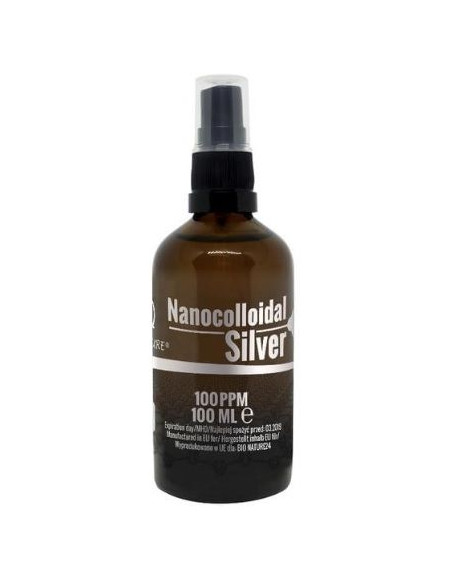 Srebro Nanokoloidalne 100ppm Spray - 100ml - Bio Nature