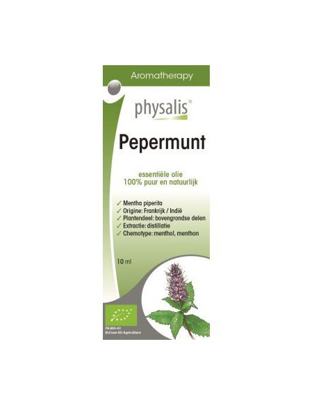 Olejek Eteryczny Pepermunt Mięta Pieprzowa Bio - 10ml - Physalis