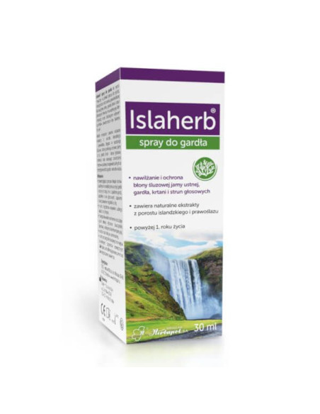 Islaherb Spray do Gardła - 30ml - Herbapol Wrocław