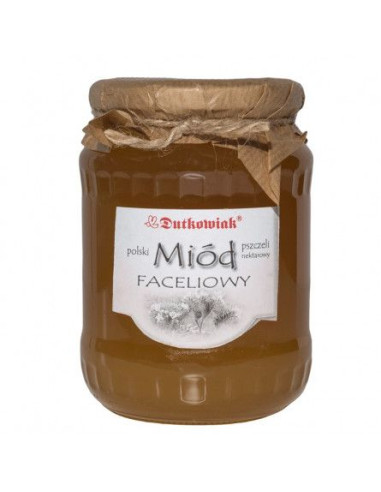 Miód Faceliowy - 900g - Dutkowiak