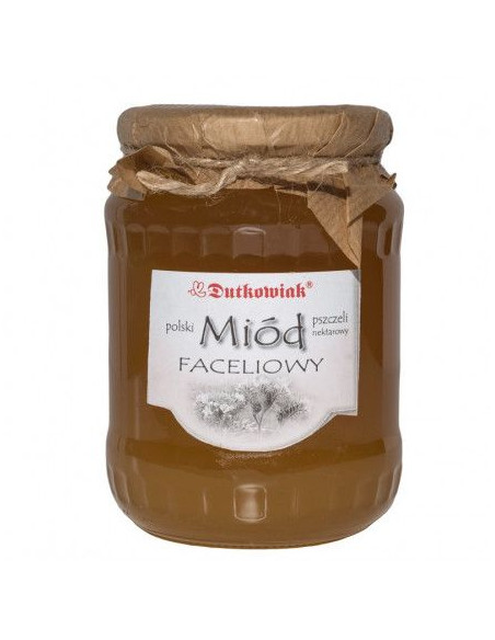 Miód Faceliowy - 900g - Dutkowiak