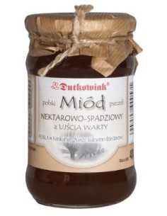 Miód Nektarowo-Spadziowy - 400g - Dutkowiak