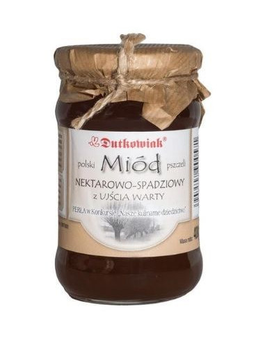 Miód Nektarowo-Spadziowy - 400g - Dutkowiak