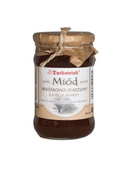 Miód Nektarowo-Spadziowy - 400g - Dutkowiak