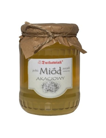 Miód Akacjowy - 900g - Dutkowiak