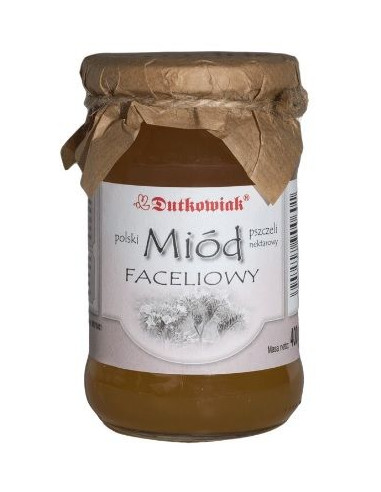 Miód Faceliowy - 400g - Dutkowiak