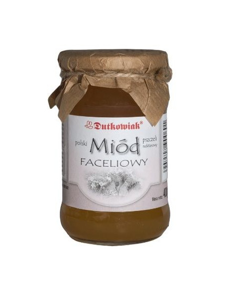 Miód Faceliowy - 400g - Dutkowiak