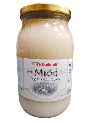 Miód Rzepakowy - 1250g - Dutkowiak