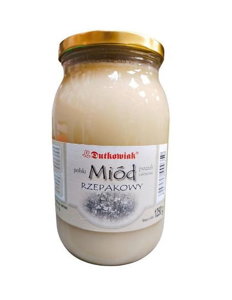 Miód Rzepakowy - 1250g - Dutkowiak