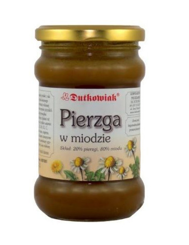 Pierzga w miodzie - 400g - Dutkowiak