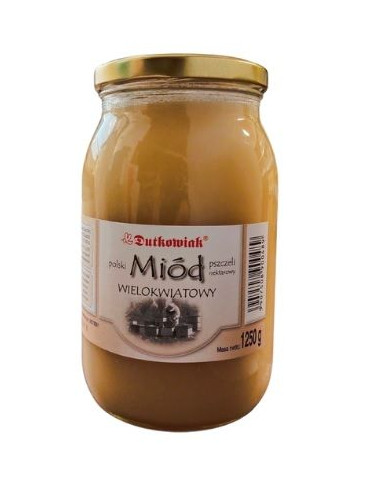 Miód Wielokwiatowy - 1250g - Dutkowiak