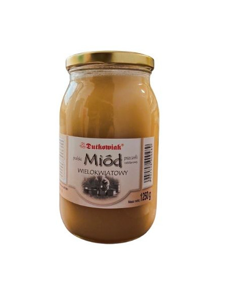 Miód Wielokwiatowy - 1250g - Dutkowiak