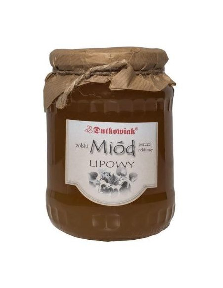 Miód Lipowy - 900g - Dutkowiak