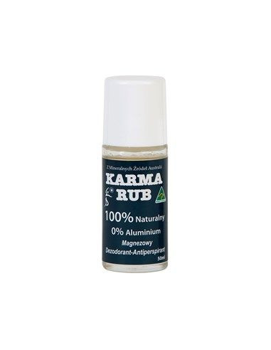 Naturalny Magnezowy Dezodorant-Antyperpirant Kulka - 50ml - KarmaRub