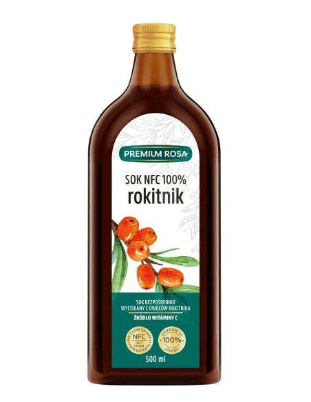 Sok z Rokitnika 100% - 500ml - Premium Rosa