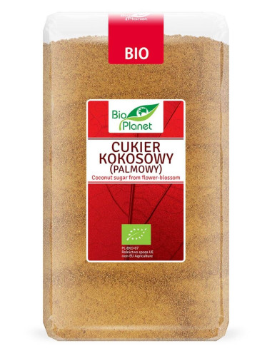 Cukier Kokosowy (Palmowy) Bio - 1kg - Bio Planet