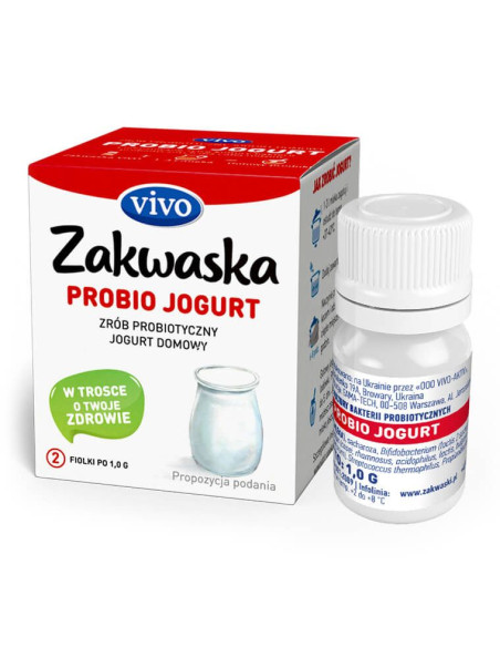 Zakwaska probiotyczna do jogurtu - 2g - Vivo