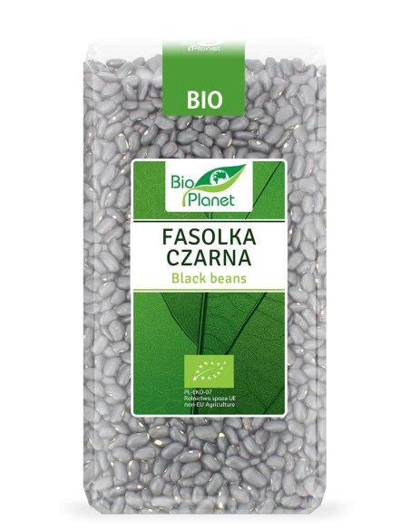 Fasolka Czarna Bio - 500g - Bio Planet