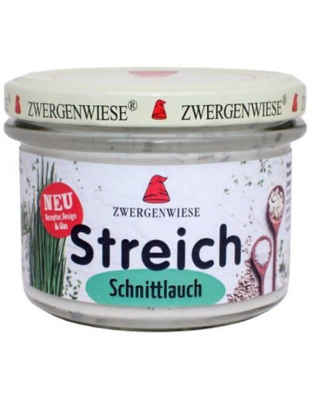 Pasta Słonecznikowa Ze Szczypiorkiem Bezglutenowa Bio - 180g - Zwergenwiese